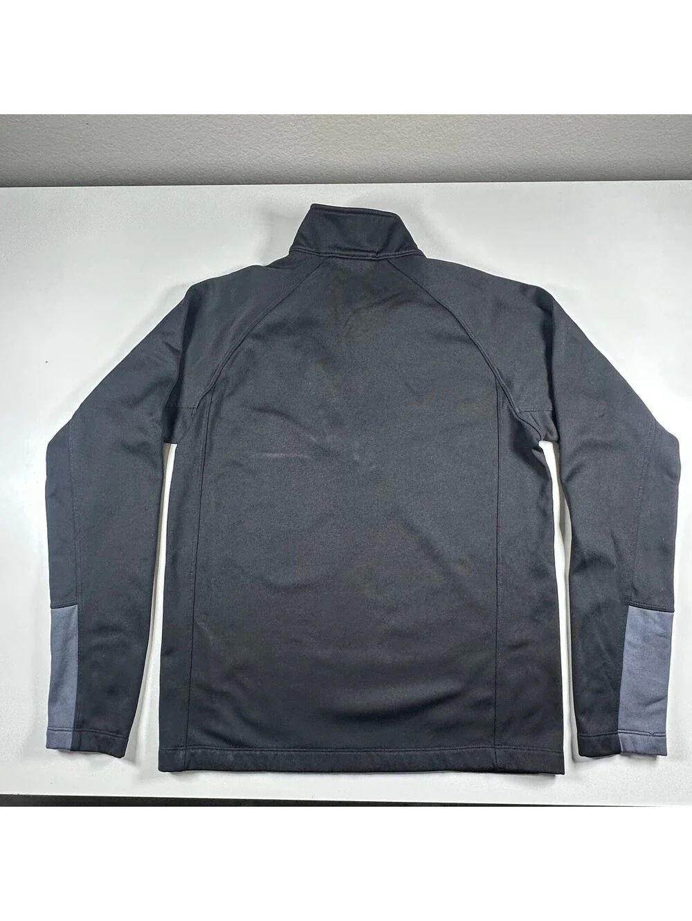 North Face Black 1/4 Zip S